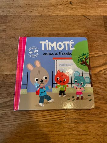 Livre Timoté entre a l’école