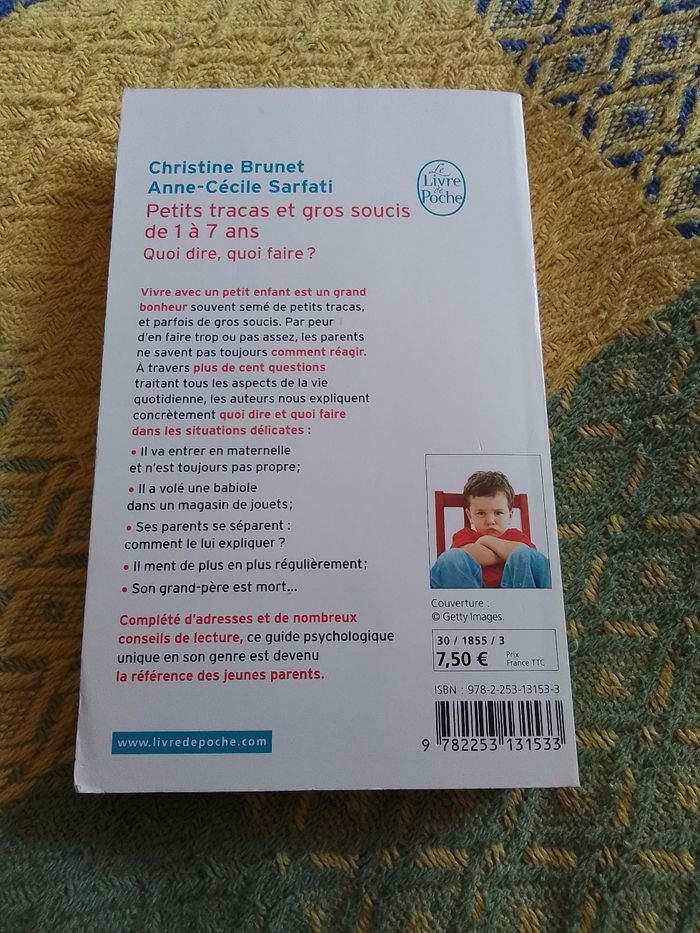 Livre Petits tracas et gros soucis de 1 à 7 ans - photo numéro 2