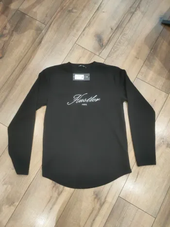 Pull fin homme noir taille M Mentex