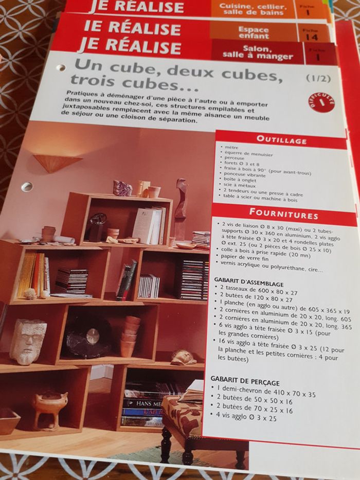 Lot de fiches bricolage - photo numéro 4