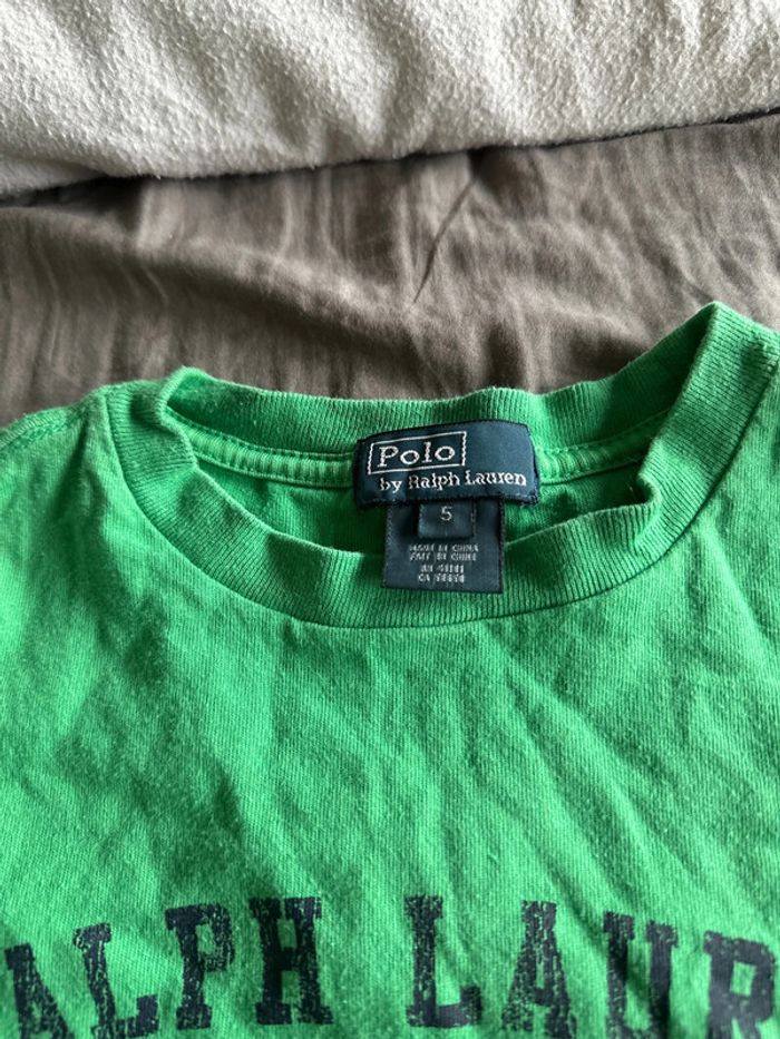 Ralph Lauren t-shirt 5 ans - photo numéro 2