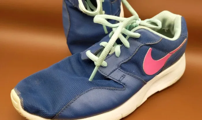 Basket Nike, bleu, pointure 38,5 - photo numéro 2