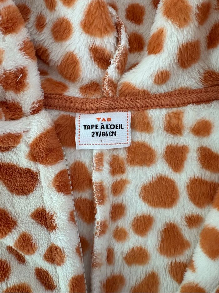 Combinaison Girafe polaire 2 ans - photo numéro 4