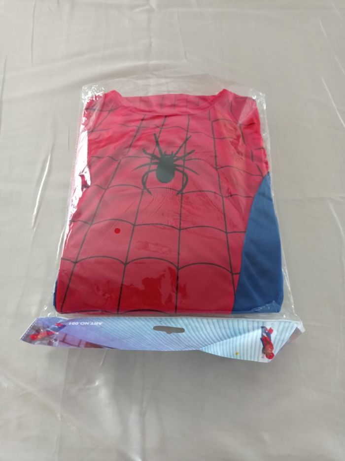 Deguisement spiderman bleu et rouge 6ans - photo numéro 6