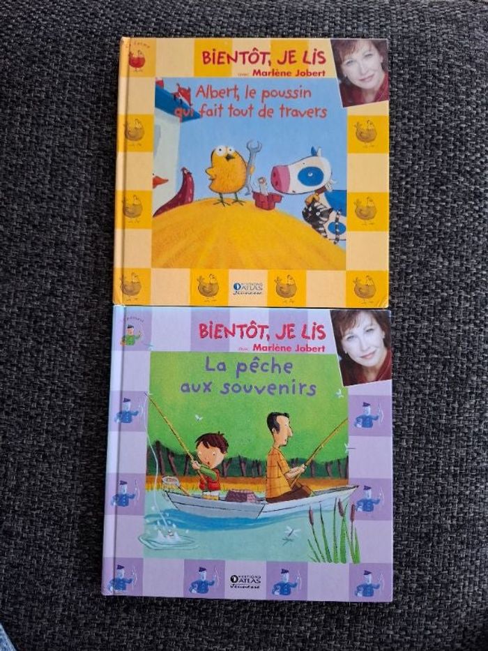 Lot de 2 livres Bientôt, je lis en bon état