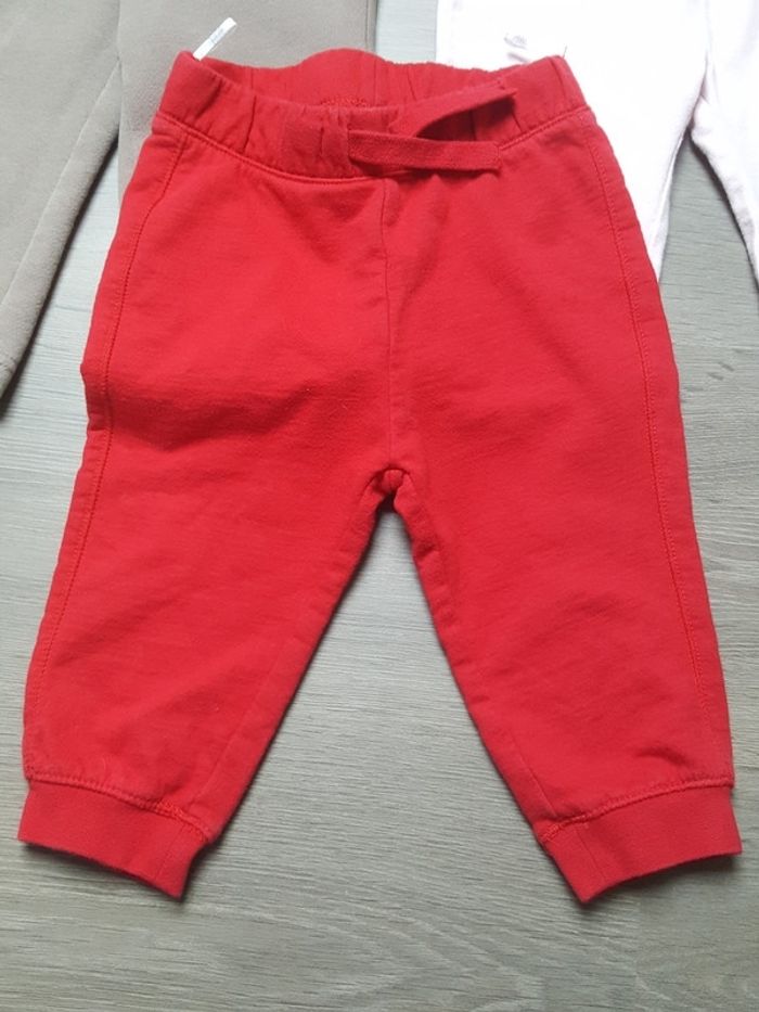 Lot de 3 pantalons taille 80 - photo numéro 5