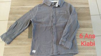 Chemise manches longues 6 ans Kiabi