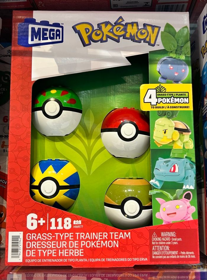 POKÉMON pokeball type herbe