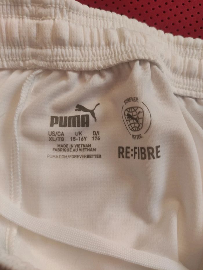 Short de foot Manchester City, Puma Authentique Officiel taille enfant 15/16 ans, Neuf - photo numéro 7