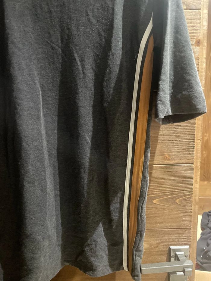 Robe sweat Zara manche 3/4 grise - photo numéro 2