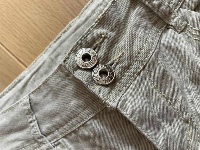 Pantalon léger gris/beige - Black Bat - 36 - photo numéro 4