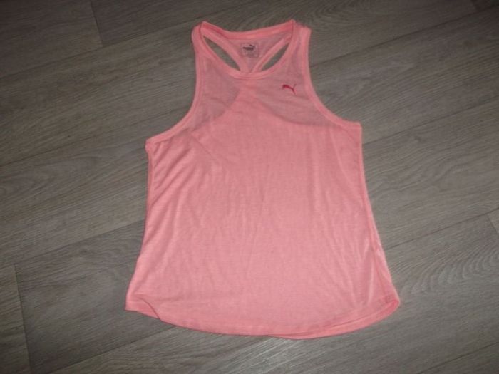 Débardeur PUMA sport léger corail taille M TBE