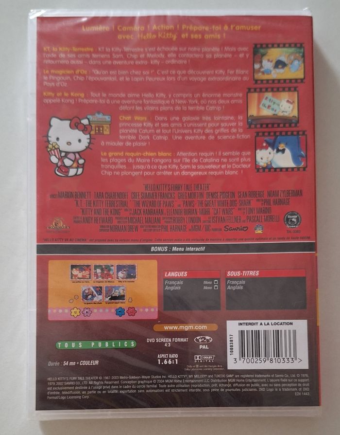 DVD Hello Kitty va au cinéma - photo numéro 2