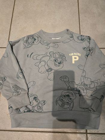 Sweat PatPatrouille 4 ans