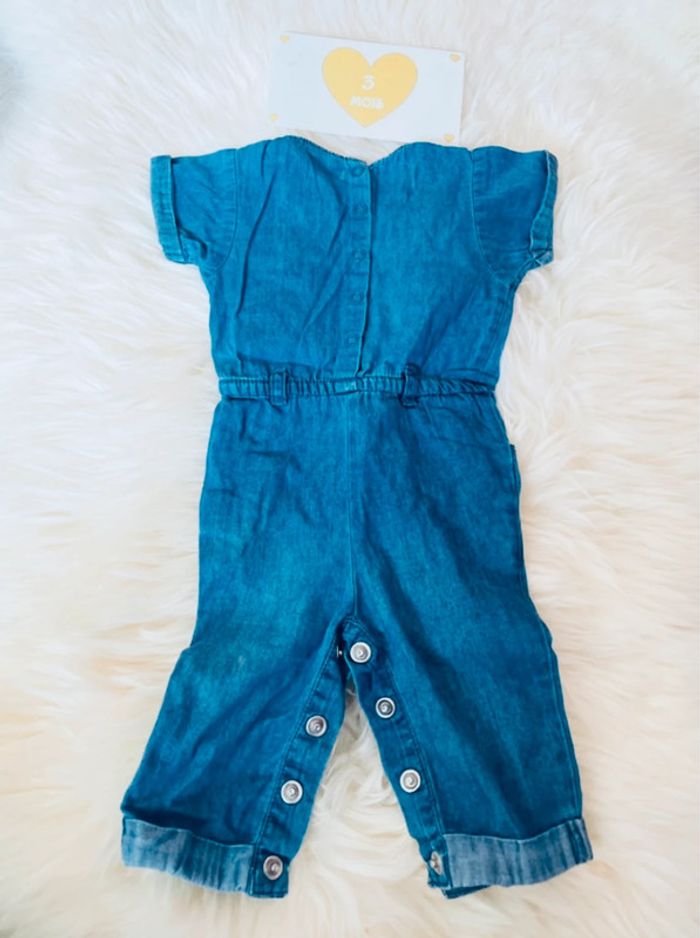3 mois - combinaison Jeans TAO - photo numéro 3