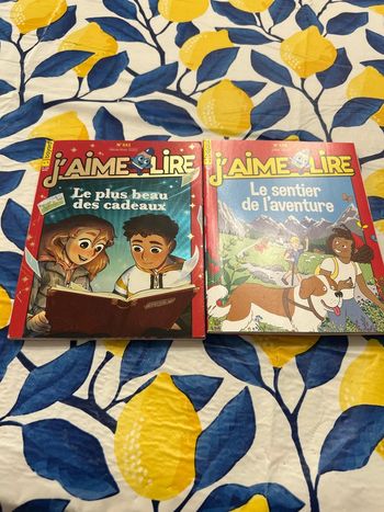 Lot 2 j’aime lire