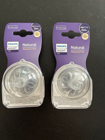 Tétine biberon Philips Avent Natural 0m
