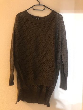 Pull en laine et débardeur