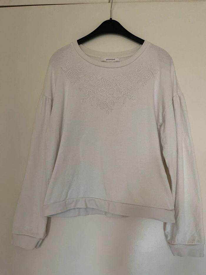Sweat promod blanc
