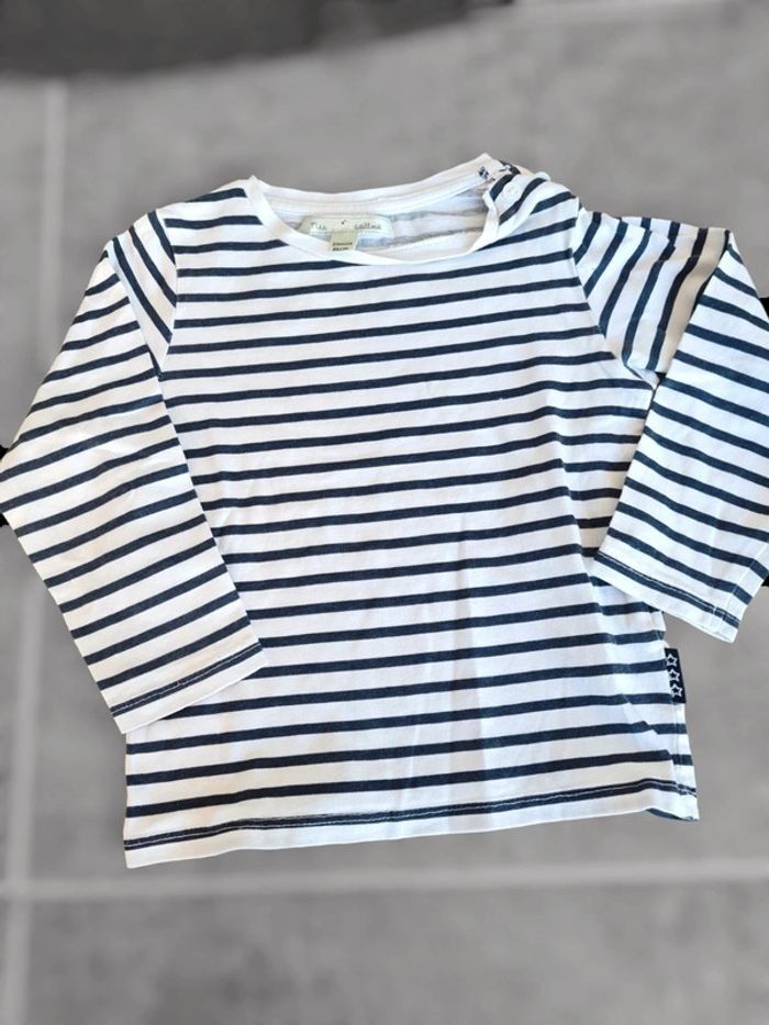 Lot 5 T-shirts manches longues 2 ans - photo numéro 2