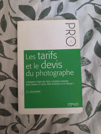 Livre tarif et devis des photographes