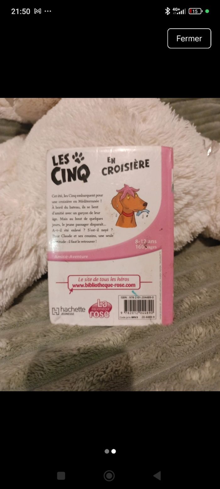 Lot de 3 livres club des cinq - photo numéro 2