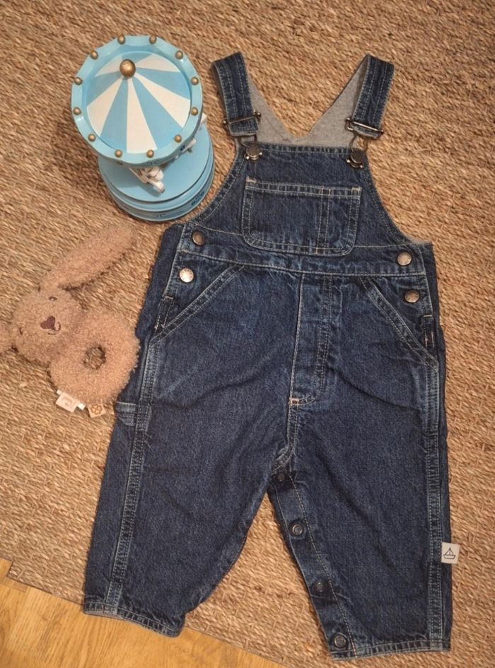 Salopette petit bateau 6 mois bébé