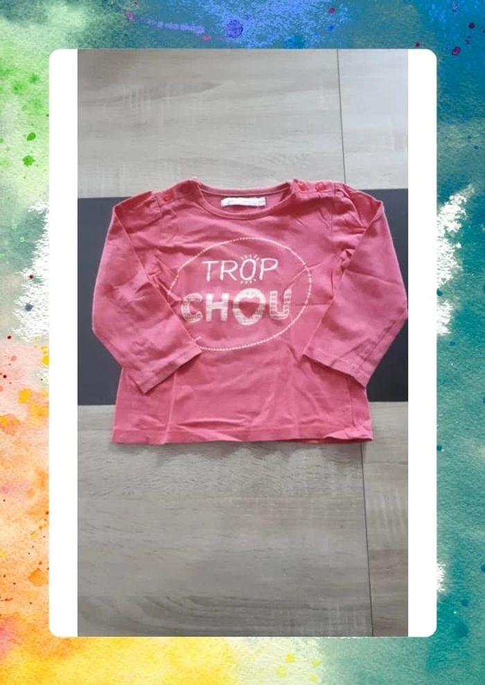 Lot tshirts ML et MC 2 ans - photo numéro 4