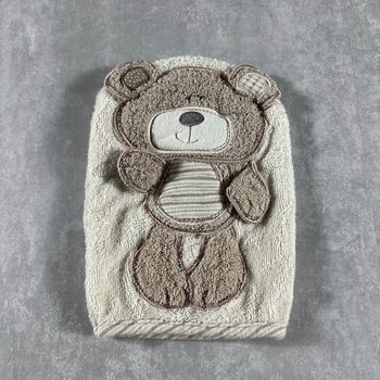 Gant de toilette ours