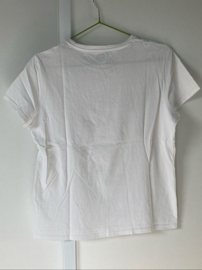 Lot de 2 tee-shirt blanc - photo numéro 2