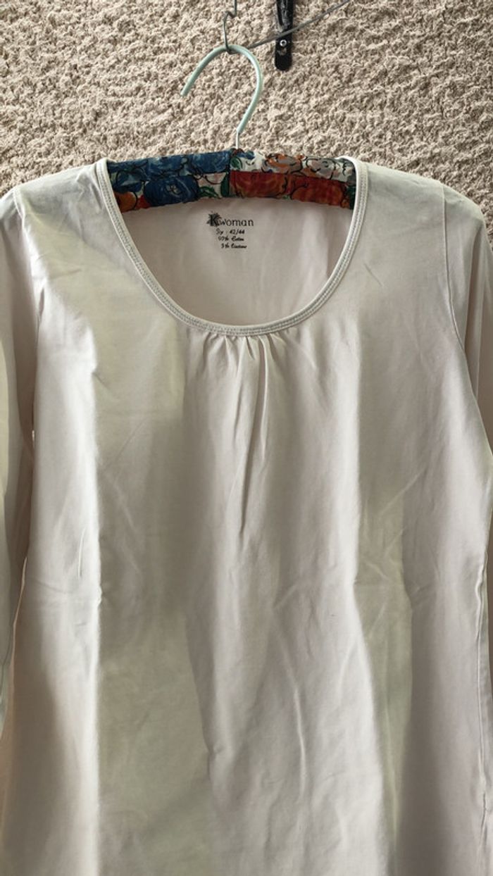 Tee-shirt manches longues femme 42/44 - photo numéro 2
