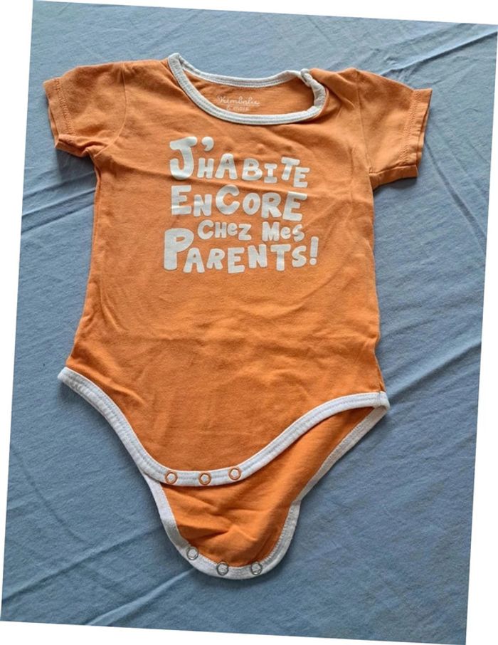 Body Kimbaloo 6 mois j'habite encore chez mes parents