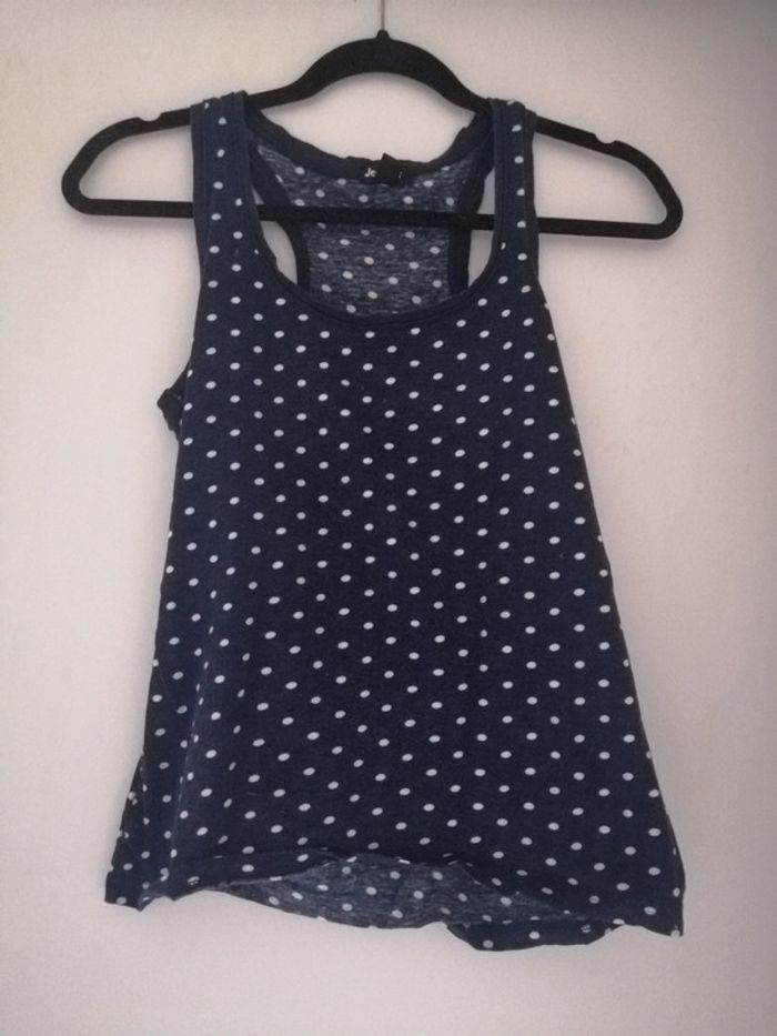 Débardeur à pois