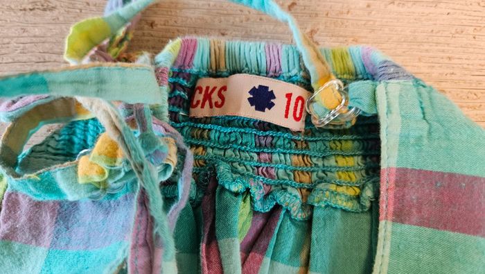 Débardeur à carreaux colorés, CKS, 10 ans, peu mis - photo numéro 5