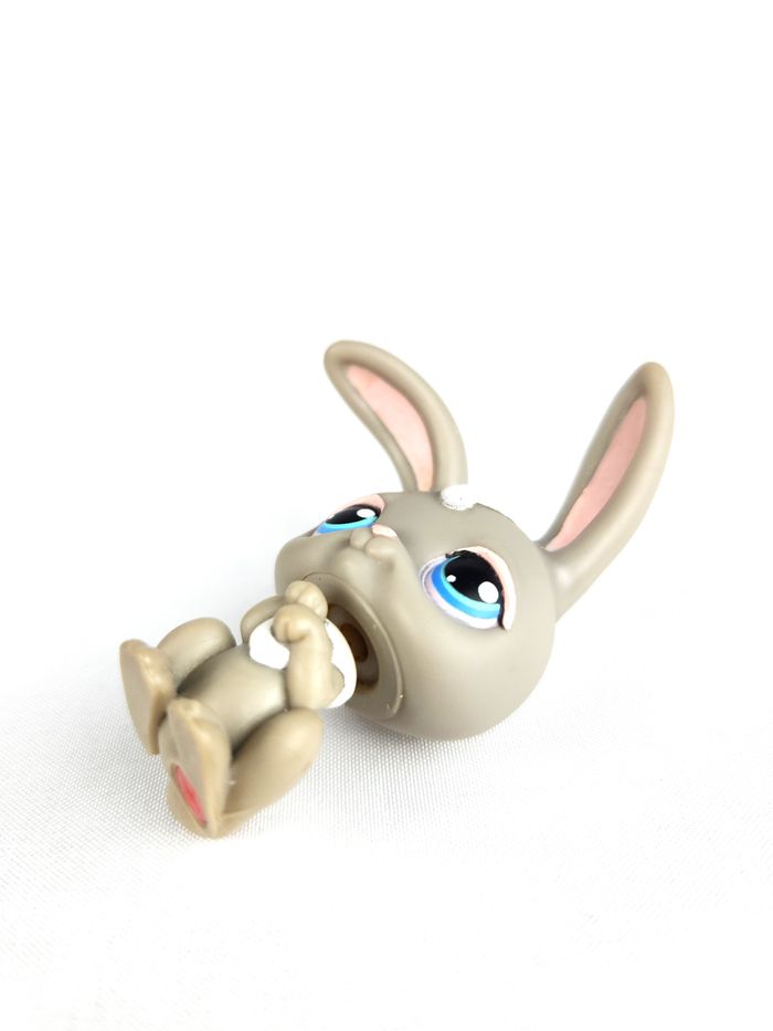 Littlest Petshop LPS Lapin gris #14 - photo numéro 5