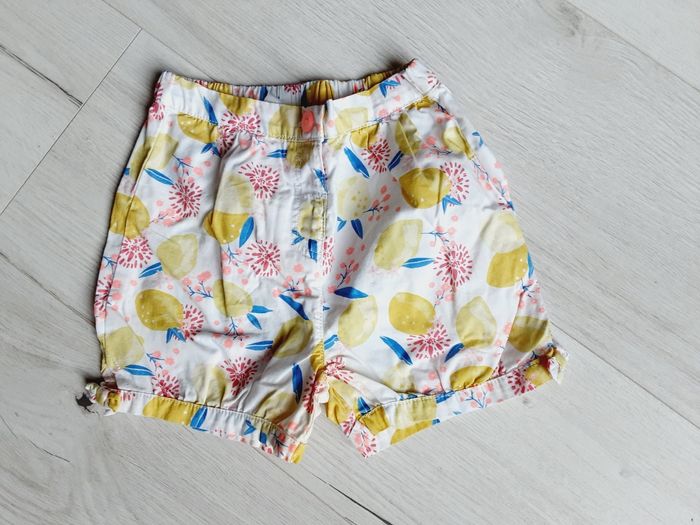 Vêtement bébé fille short citron Orchestra 23 mois 2 ans