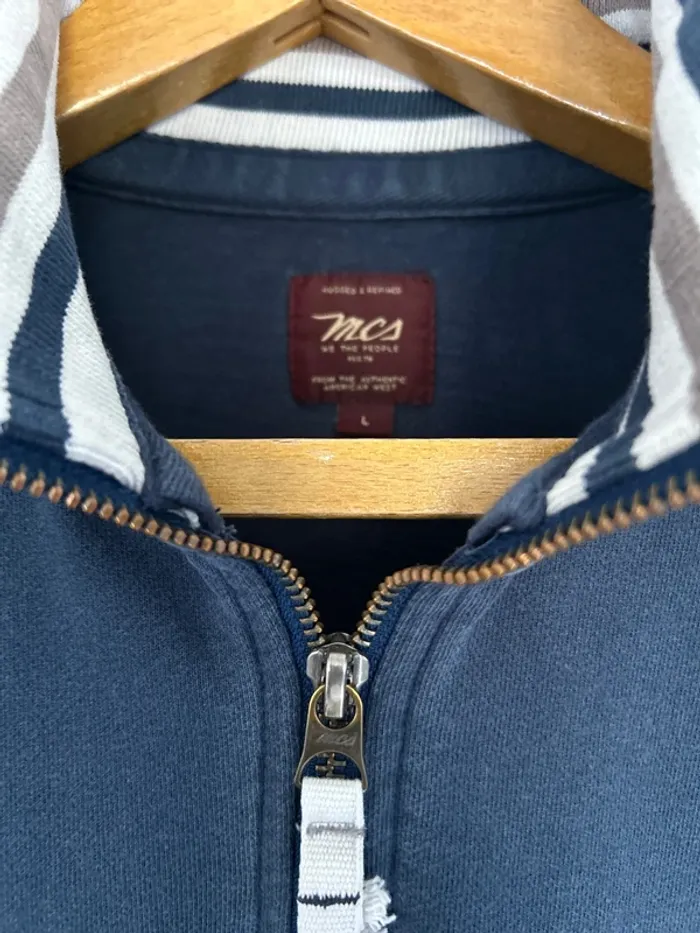 Marlboro classics sweat col zippé - photo numéro 4