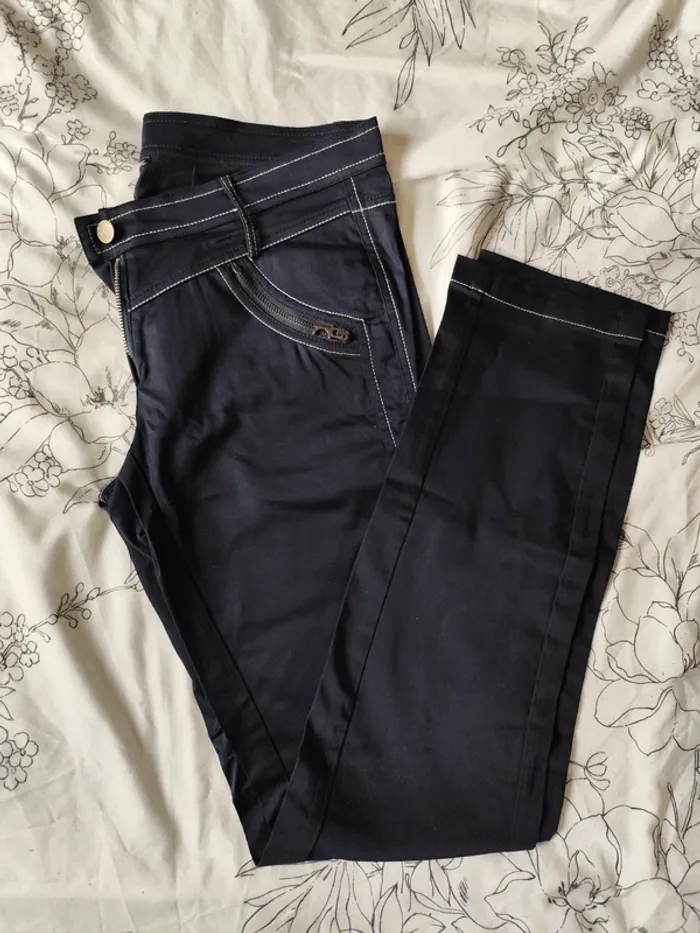 Jeans tricot chic femme taille 40 #55