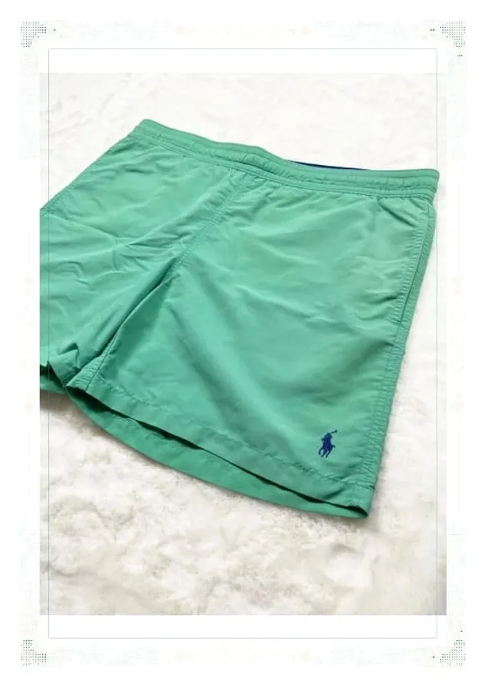 Short de bain Ralph Lauren vert - Taille M - Homme
