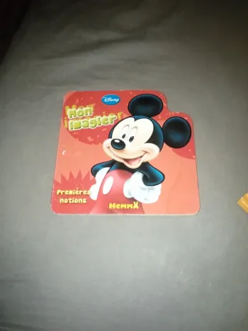 Livre mickey mon imagier