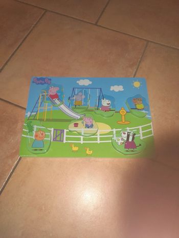 Puzzle encastrement Peppa Pig