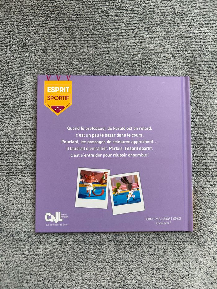 Livre neuf McDo « Le tournoi de Karaté » Collection « Esprit sportif » 2024 - photo numéro 2