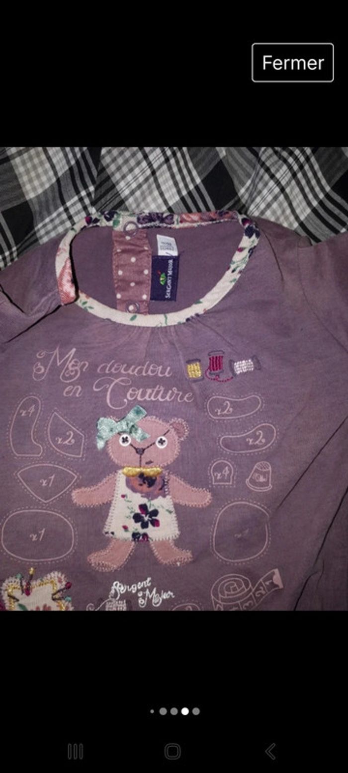 Lot de 7 vêtements fille 24
mois sergent major, catimini - photo numéro 10