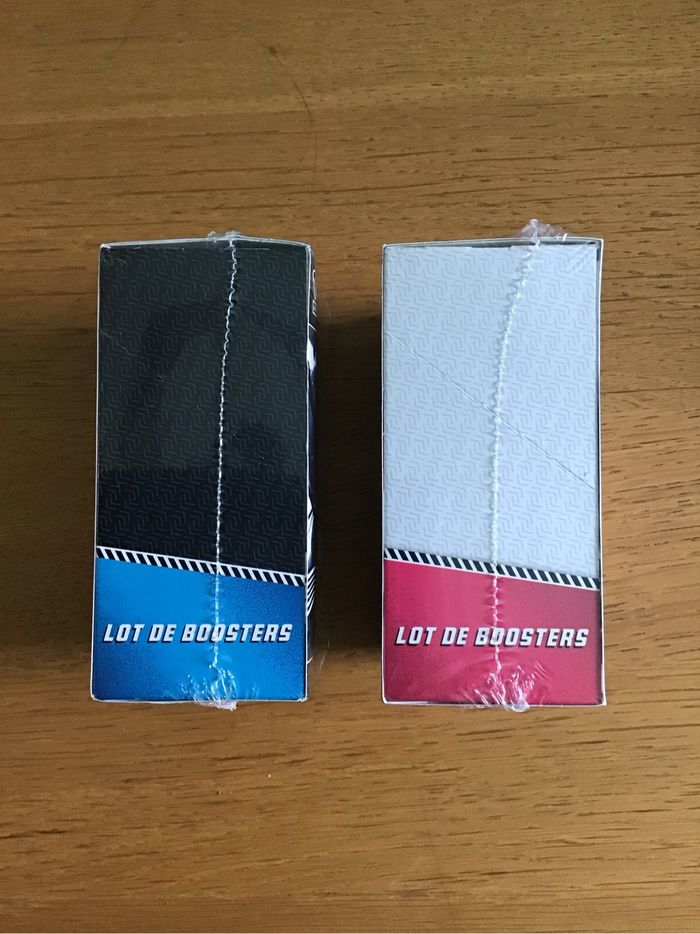 Lot bundles flamme blanche foudre noire cartes Pokémon EV10.5 12 boosters - photo numéro 3