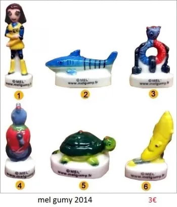 Fève série mel gumy 2014