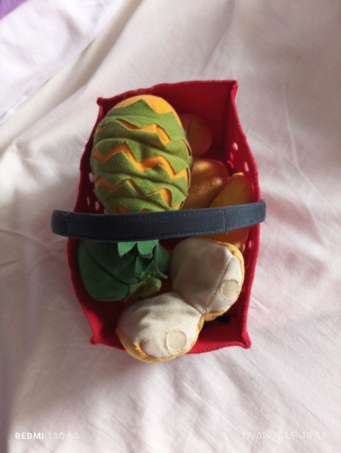 Panier dinette en feutrine - photo numéro 4