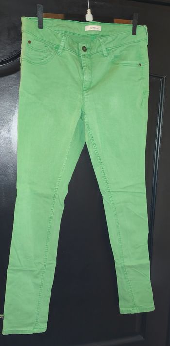 Jeans esprit vert clair/ pomme