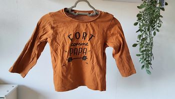 T-shirt manches longues Pat et Ripaton 18 mois