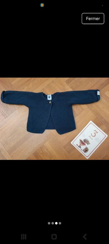 Gilet petit bateau