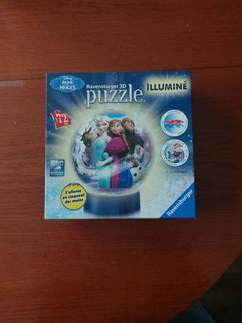 Puzzle Illuminé Reine des Neiges 72 pcs